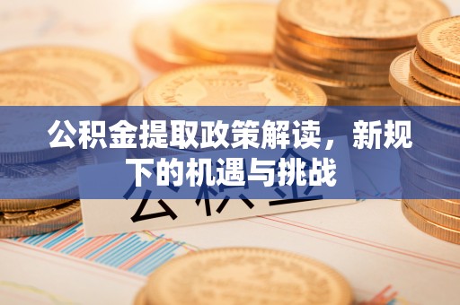 苗栗公积金提取政策解读，新规下的机遇与挑战